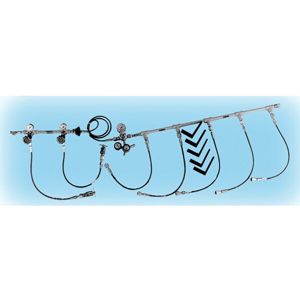 Oxygen Manifold Supply and O2 Fill Pigtail Hose Assemblies